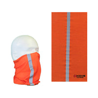 Adult Regular Orange Safety Reflective KovaCover - Neck Gaiter - KovaCovers