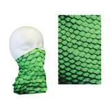 Kids / Adult Small Green Meanie KovaCover - Neck Gaiter - KovaCovers